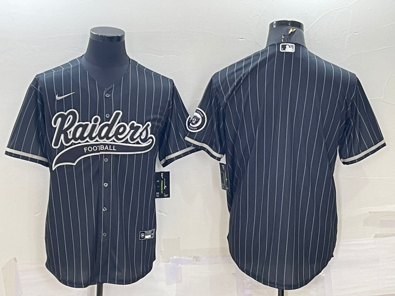 Men's Las Vegas Raiders Blank Black With Patch Cool Base Stitched Baseball Jersey Men's Las Vegas Raiders Blank Black With Patch Cool Base Stitched Baseball Jersey